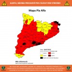 El Cos d’Agents Rurals ha activat el nivell 3 del Pla Alfa a 57 municipis de 8 comarques a partir de les 00.00 hores d'avui 18 de juliol